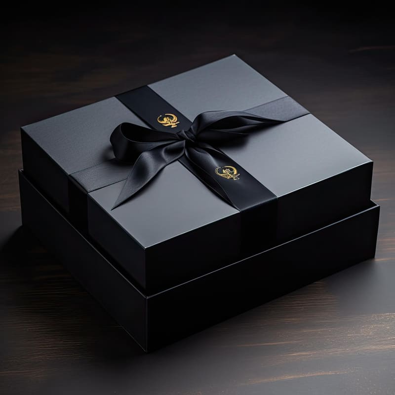 eleganckie pudełko na prezent